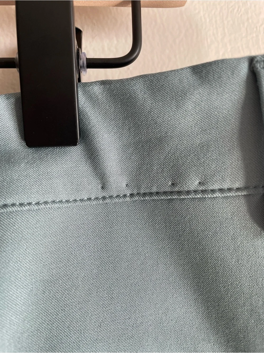 Greg Norman Men's Flat Front Stretch Tech Golf Pants Blue Green 36x32